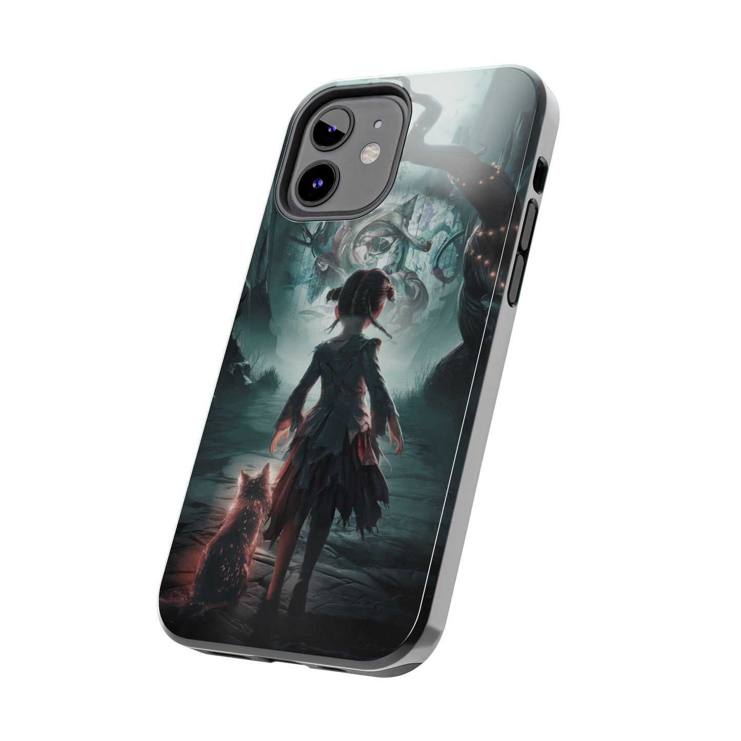 Feline Festivities Wireless Charging Support Tough Case.