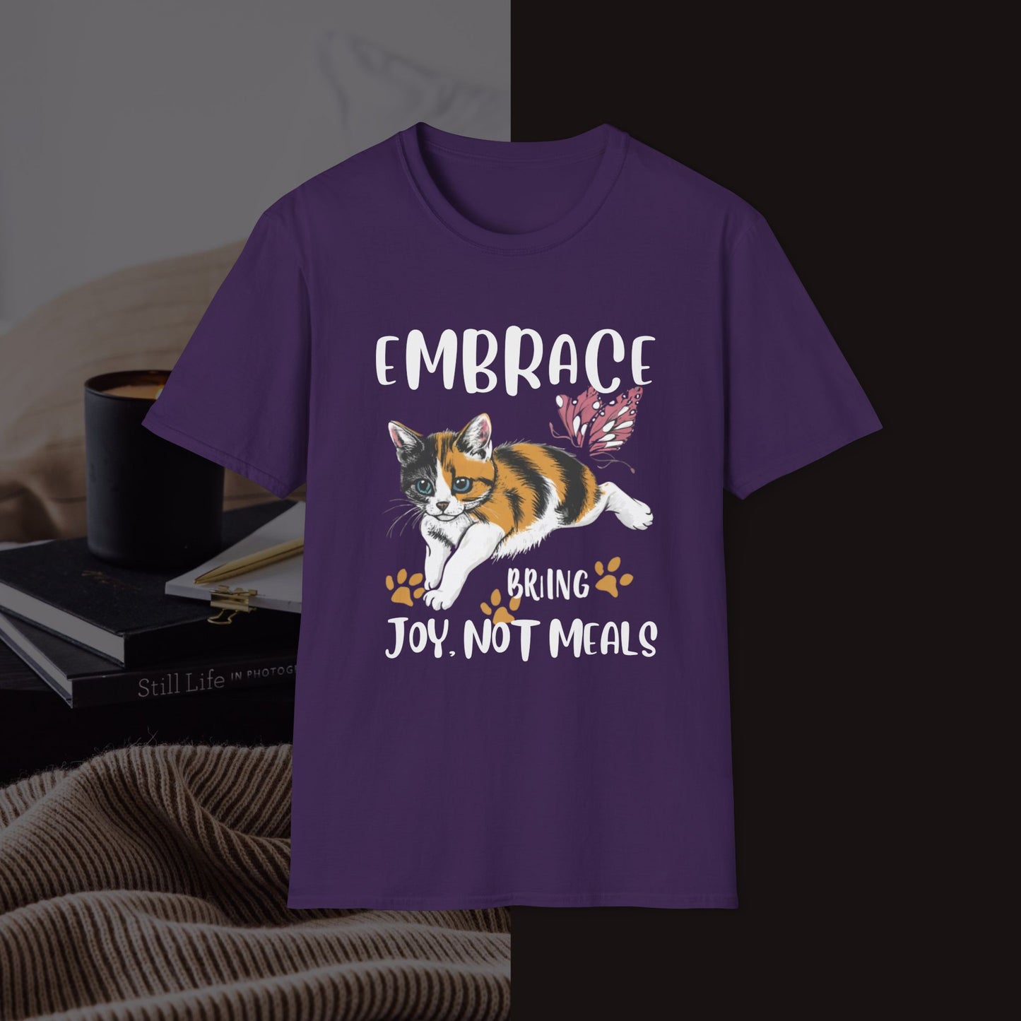 Embark Bring Joy Not Food Cotton Men Tshirt