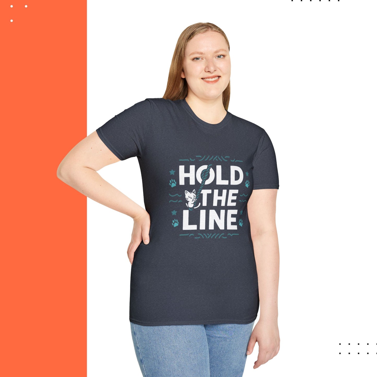 Hold The Line Cotton Tee