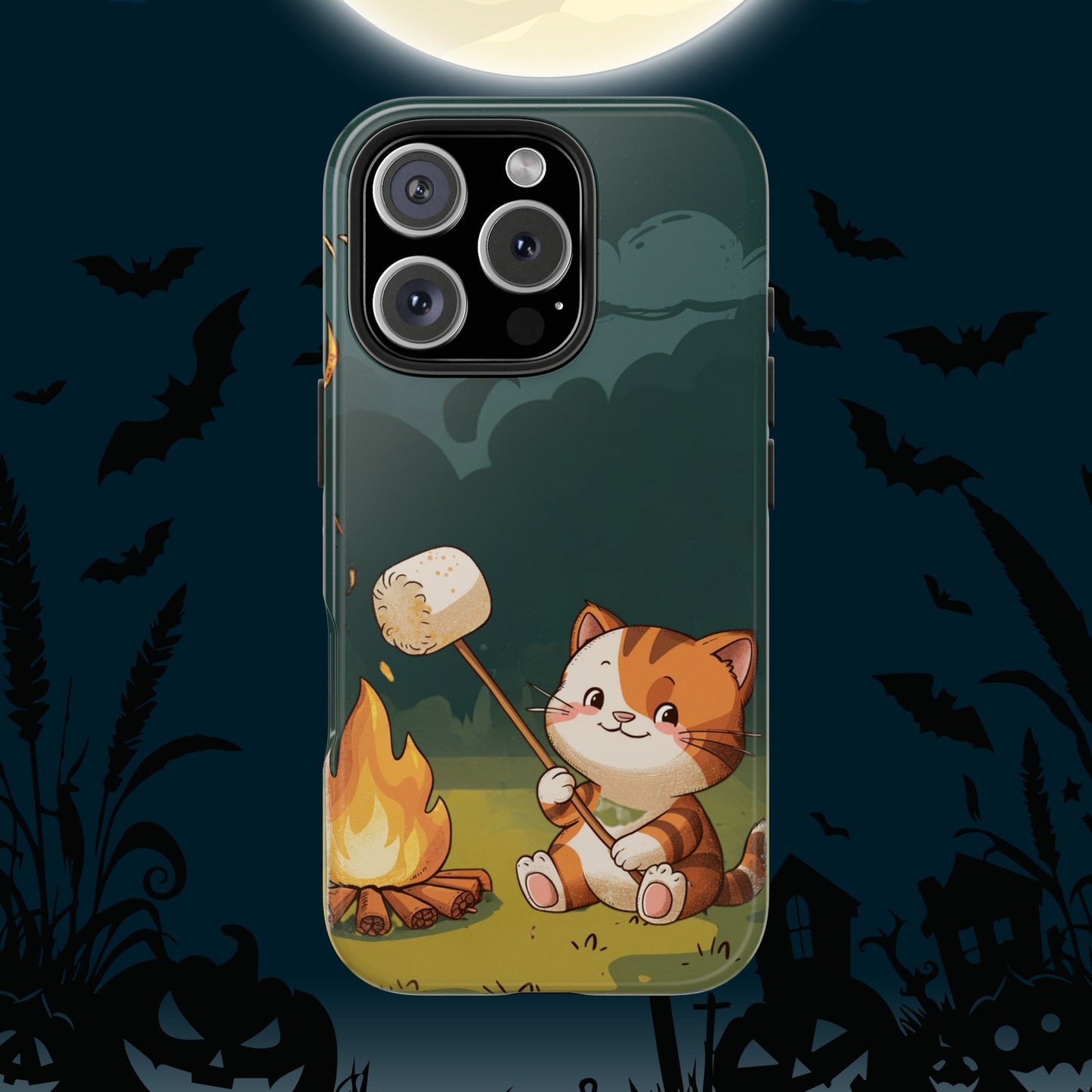S'meowggy Wireless Charging Support Tough Case.