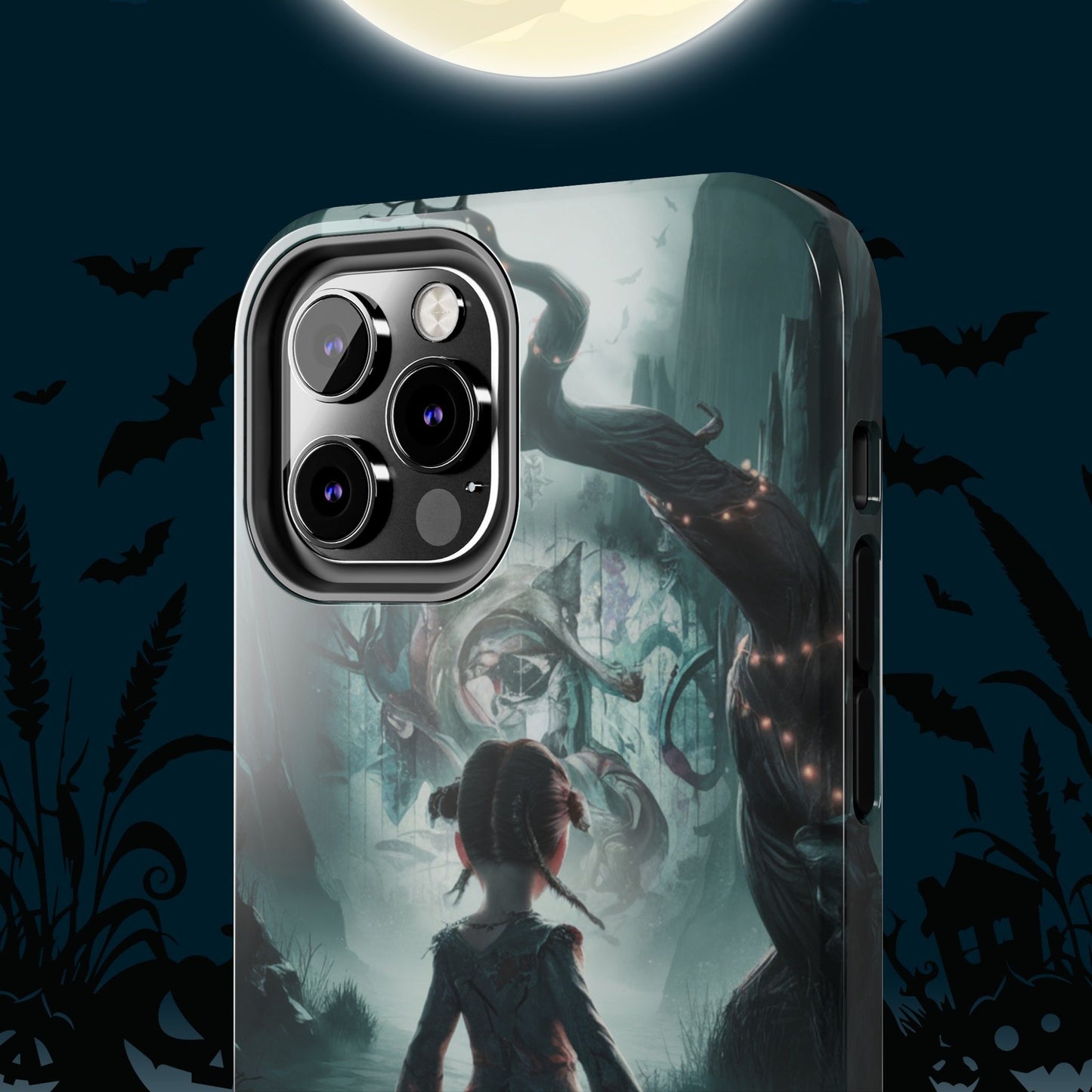 Feline Festivities Wireless Charging Support Tough Case.