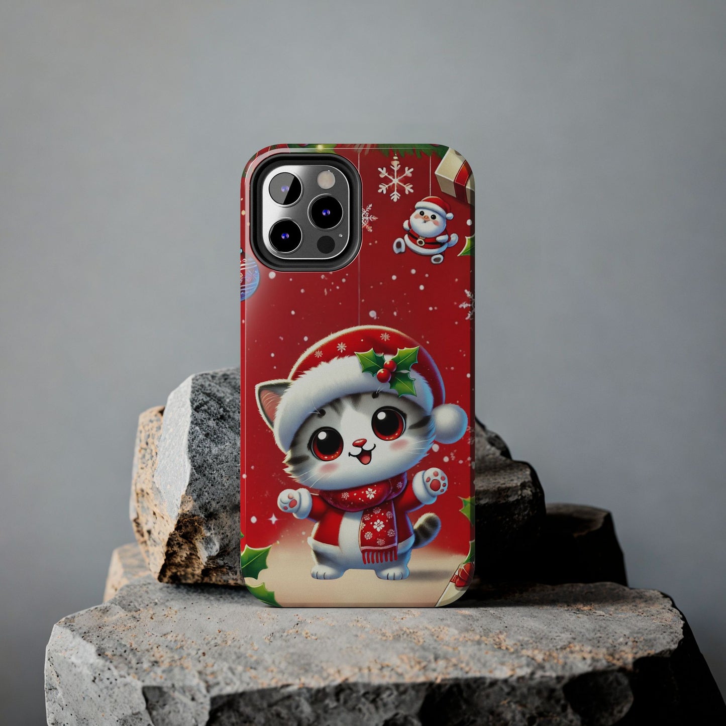 Purrfect Wishes Wireless Charging Support Tough Case
