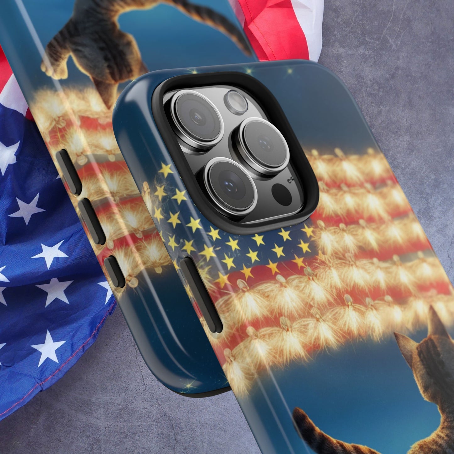 Eagle Eye Wireless Charging Support Tough Case