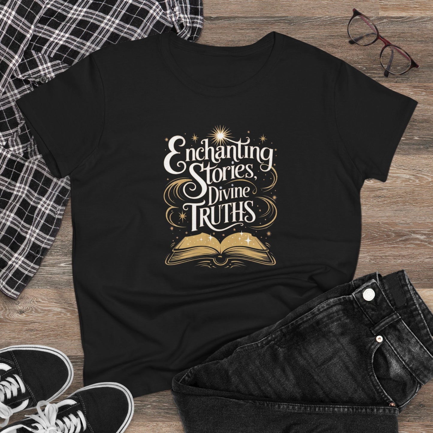 Spiritual Saga Women Cotton Tshirt