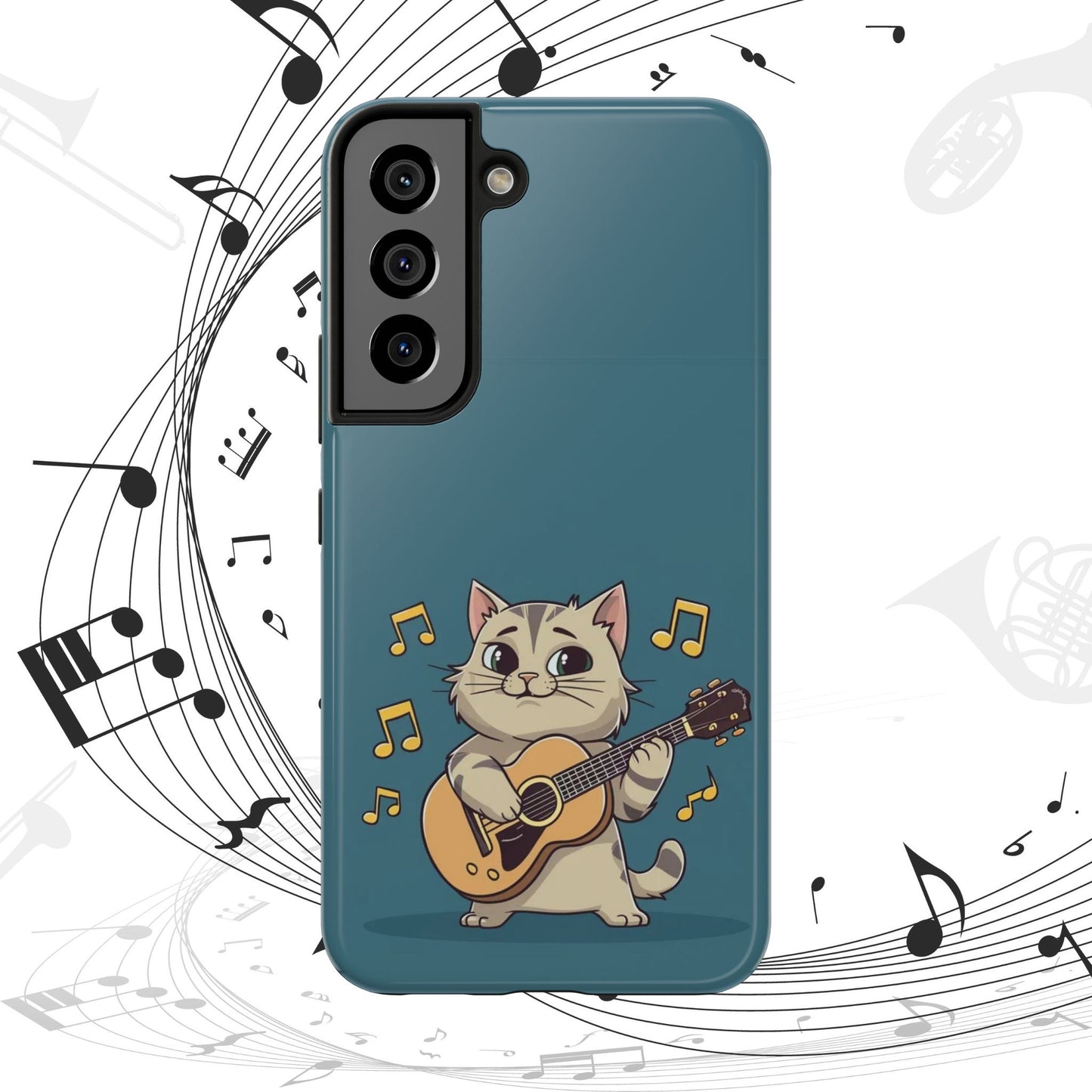 Tuneful Treasures Wireless Charging Support Tough Case.