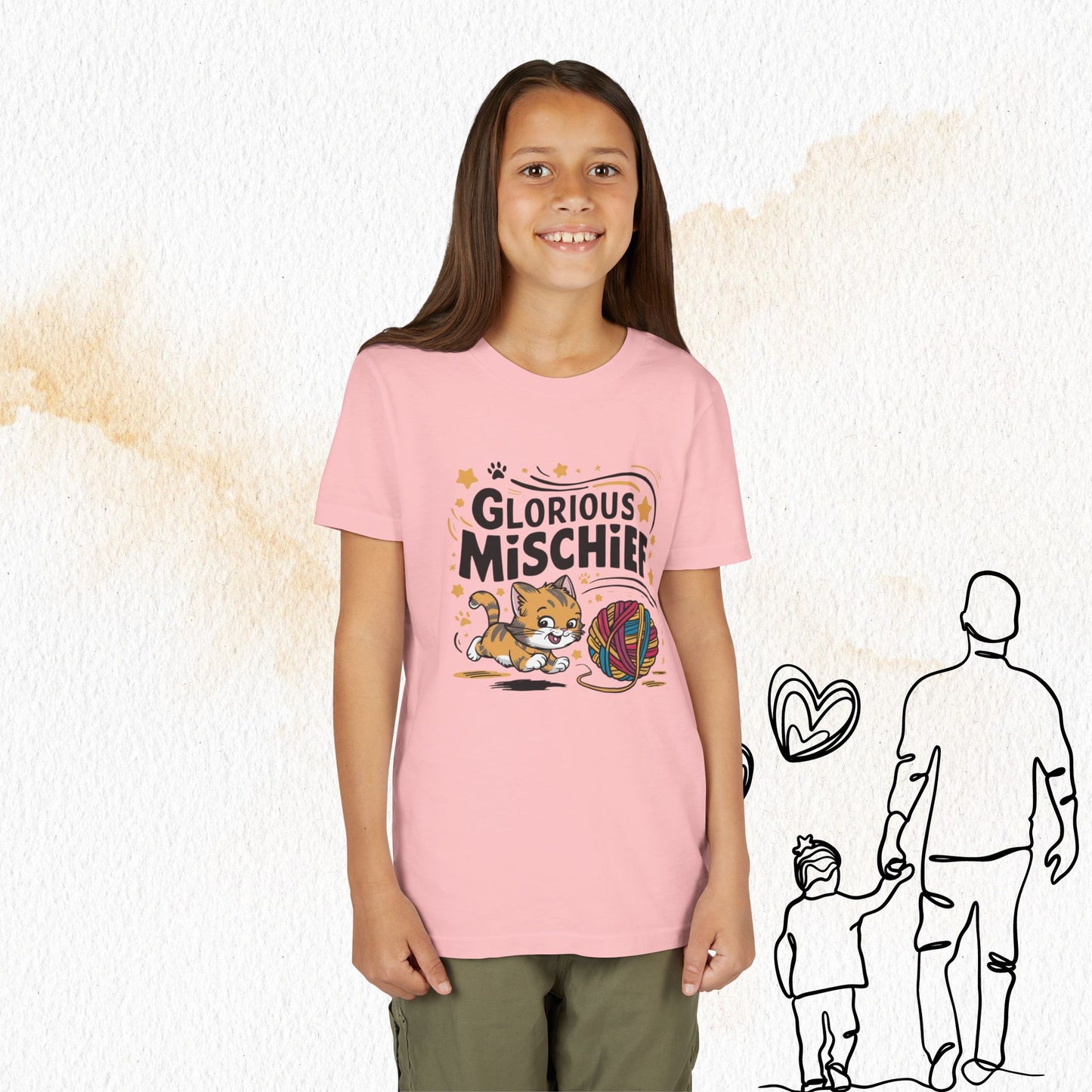 Glorious Mischief Youth Heavy Cotton T-Shirt