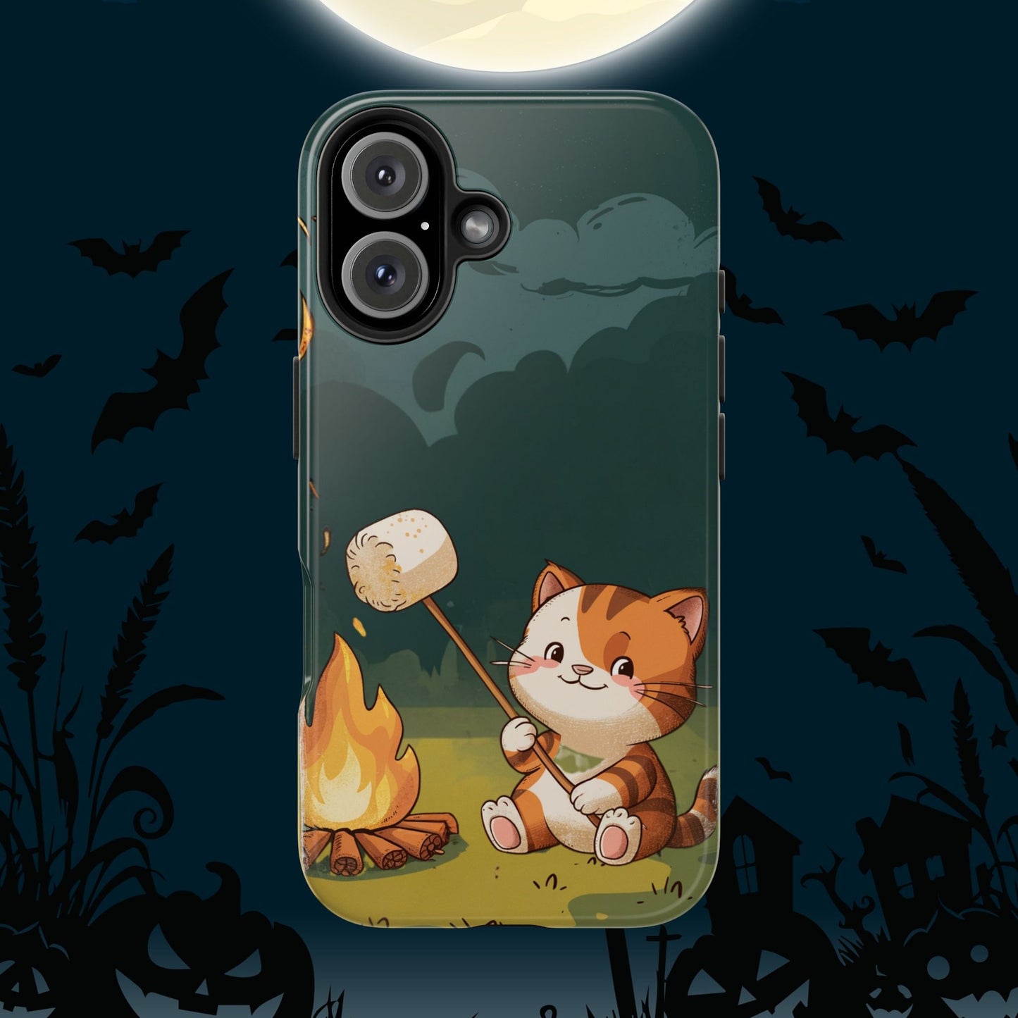 S'meowggy Wireless Charging Support Tough Case.