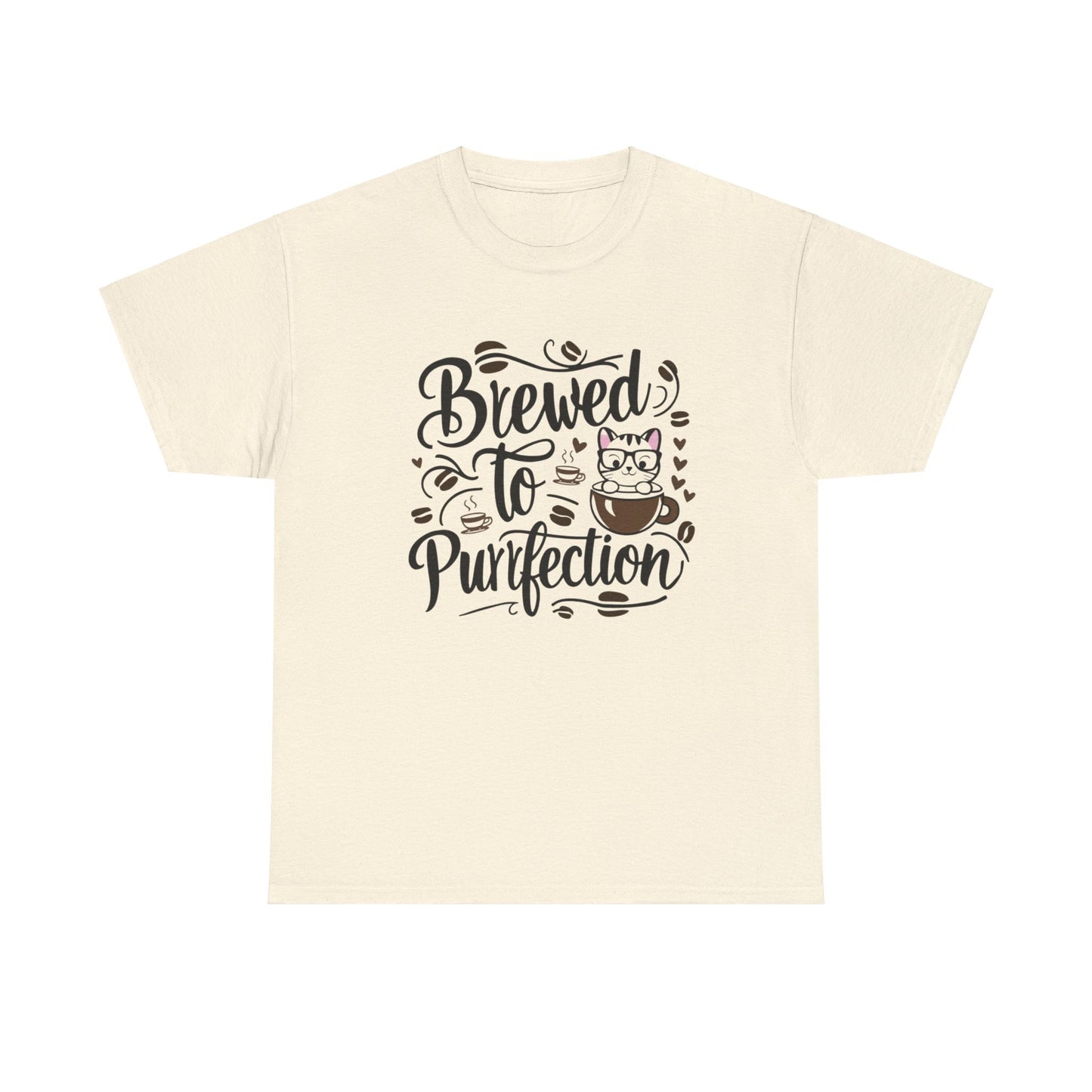 Brewed To Purrfections Coffee T-Shirt
