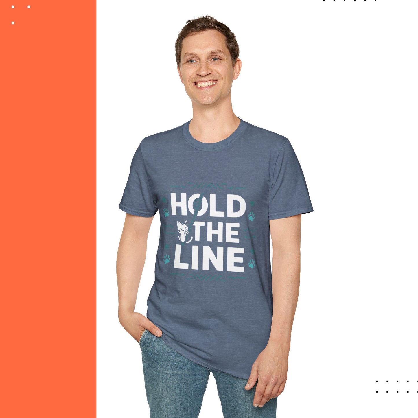 Hold The Line Cotton Tee