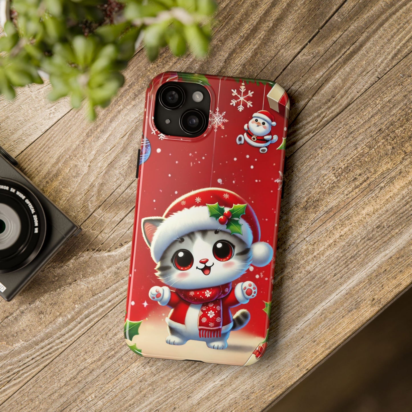 Purrfect Wishes Wireless Charging Support Tough Case