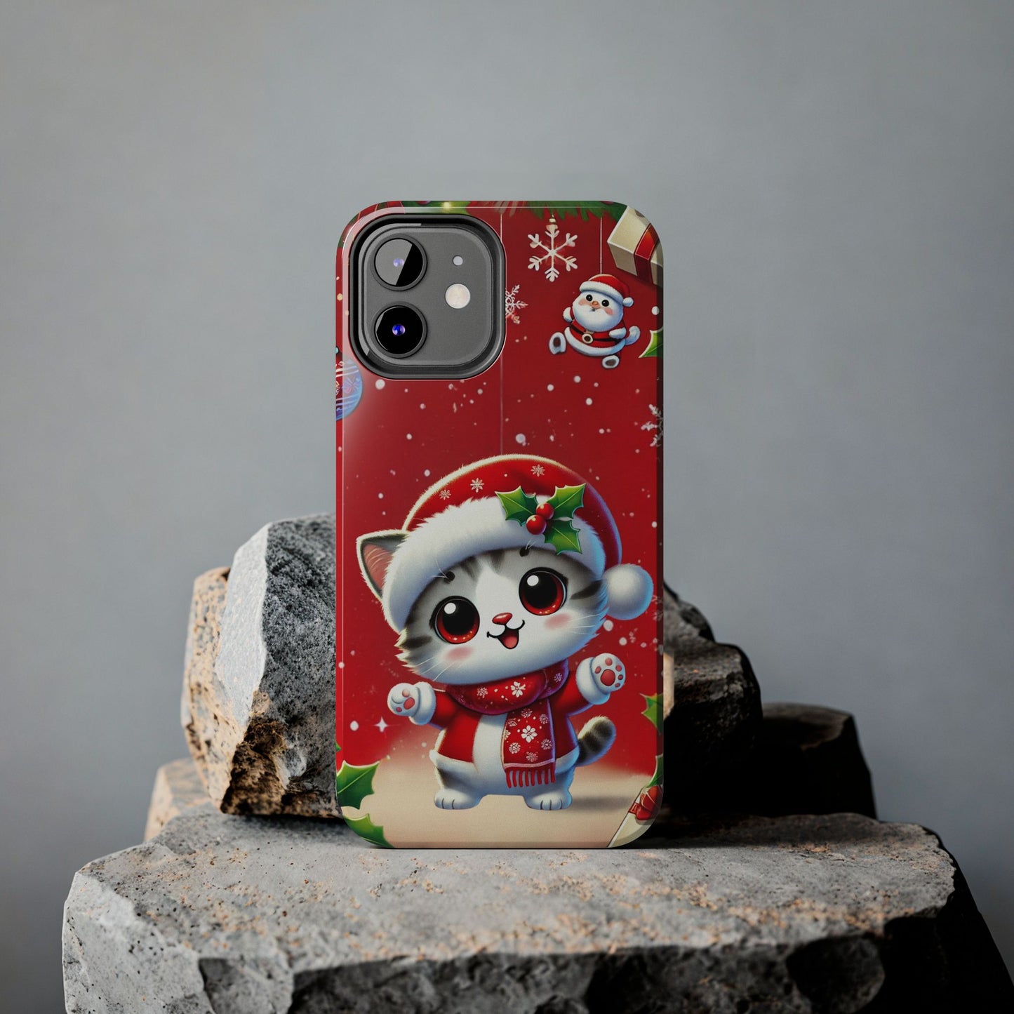 Purrfect Wishes Wireless Charging Support Tough Case