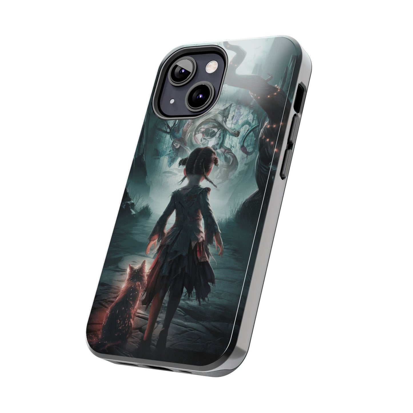 Feline Festivities Wireless Charging Support Tough Case.