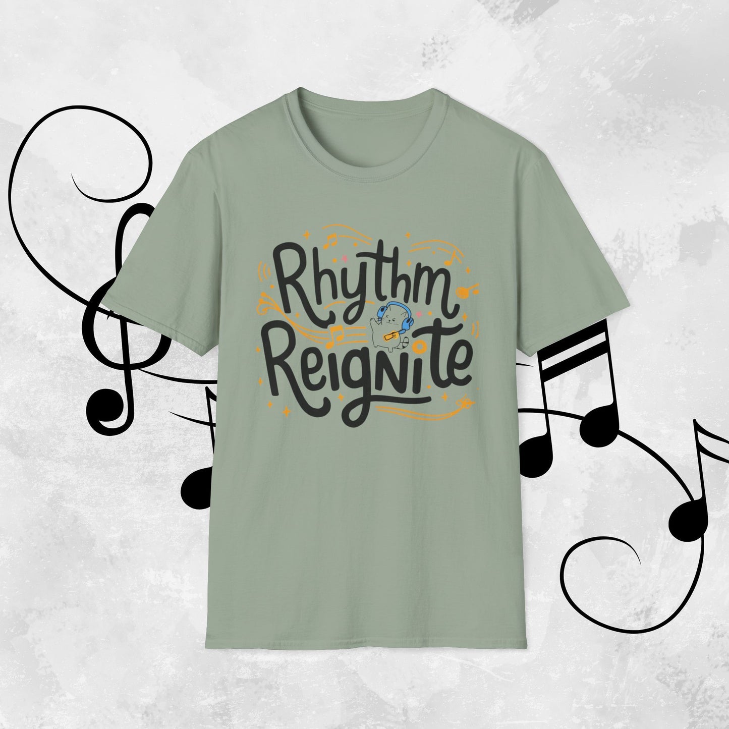 Rhythm Reignites Men Cotton T-Shirt