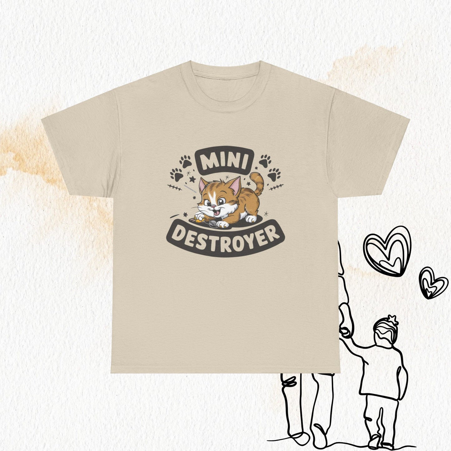 Mini Destroyer Unisex Cotton T-Shirt