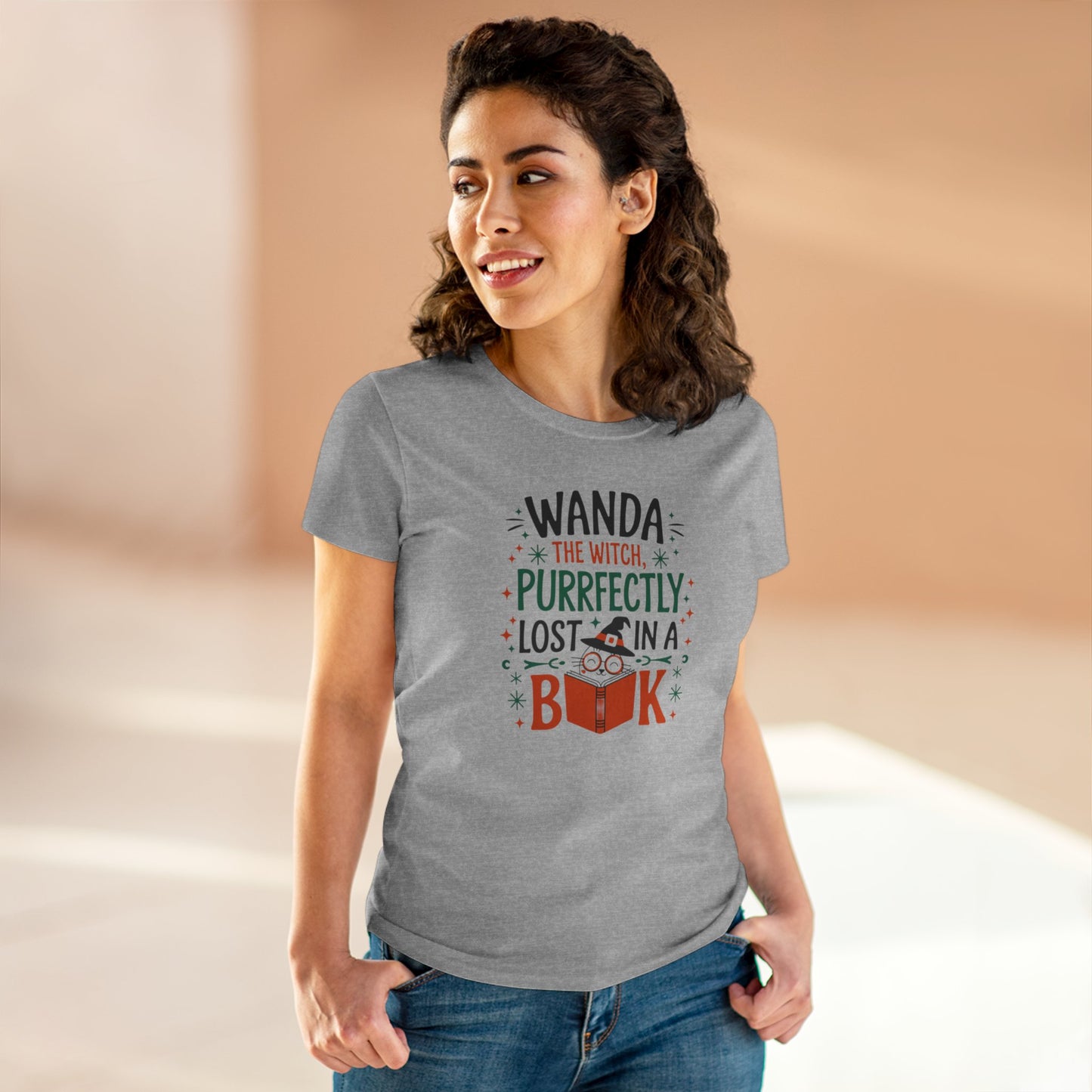 Wizard Word Women Cotton Tshirt