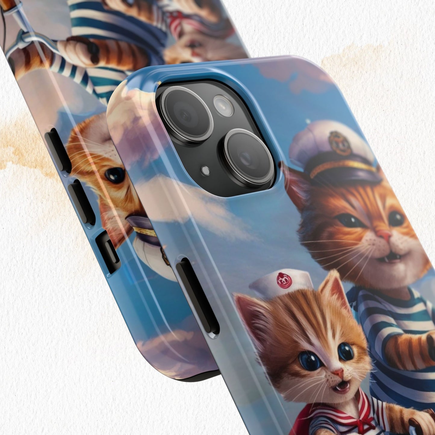 Nine Lives Wireless Charging Support Tough Case