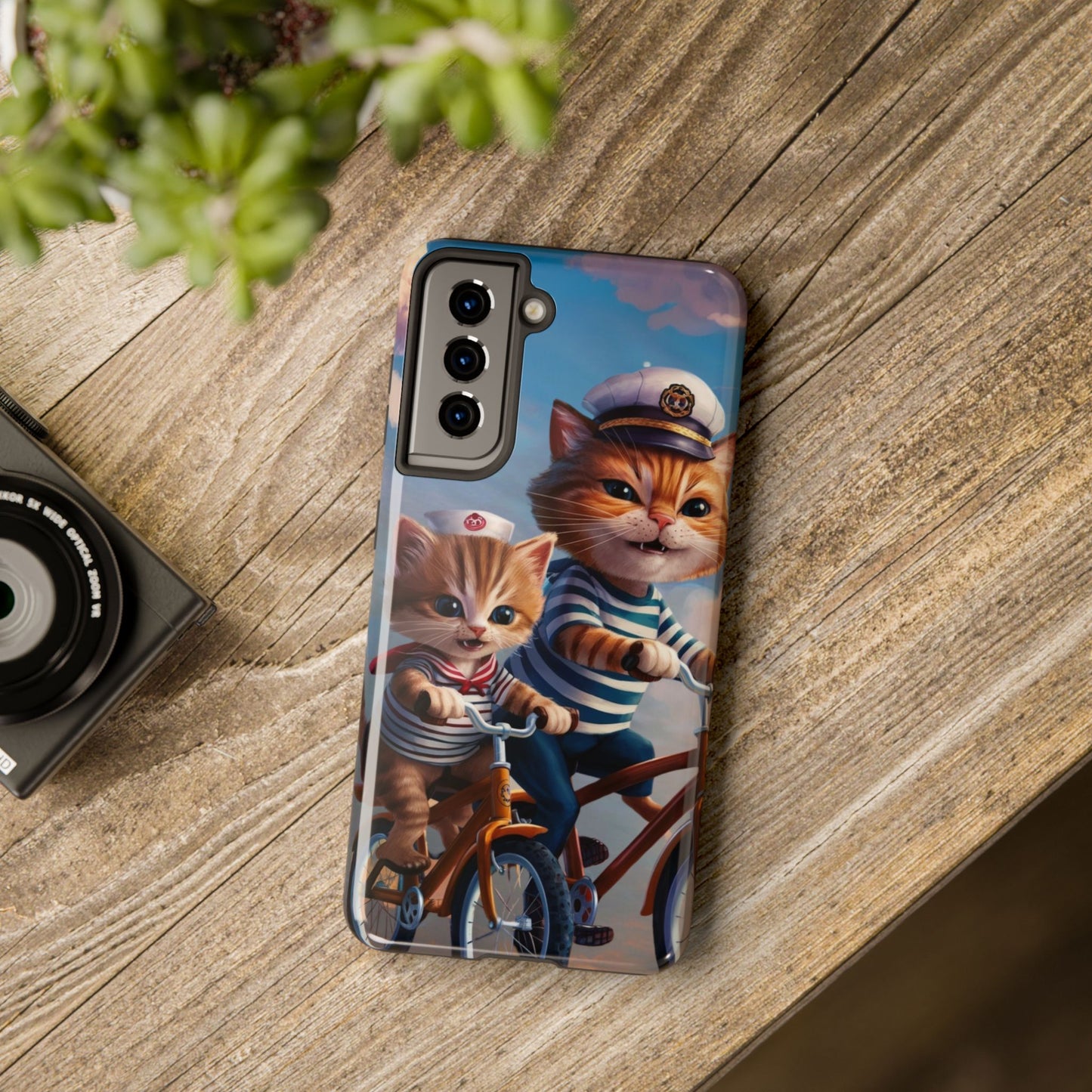 Nine Lives Wireless Charging Support Tough Case