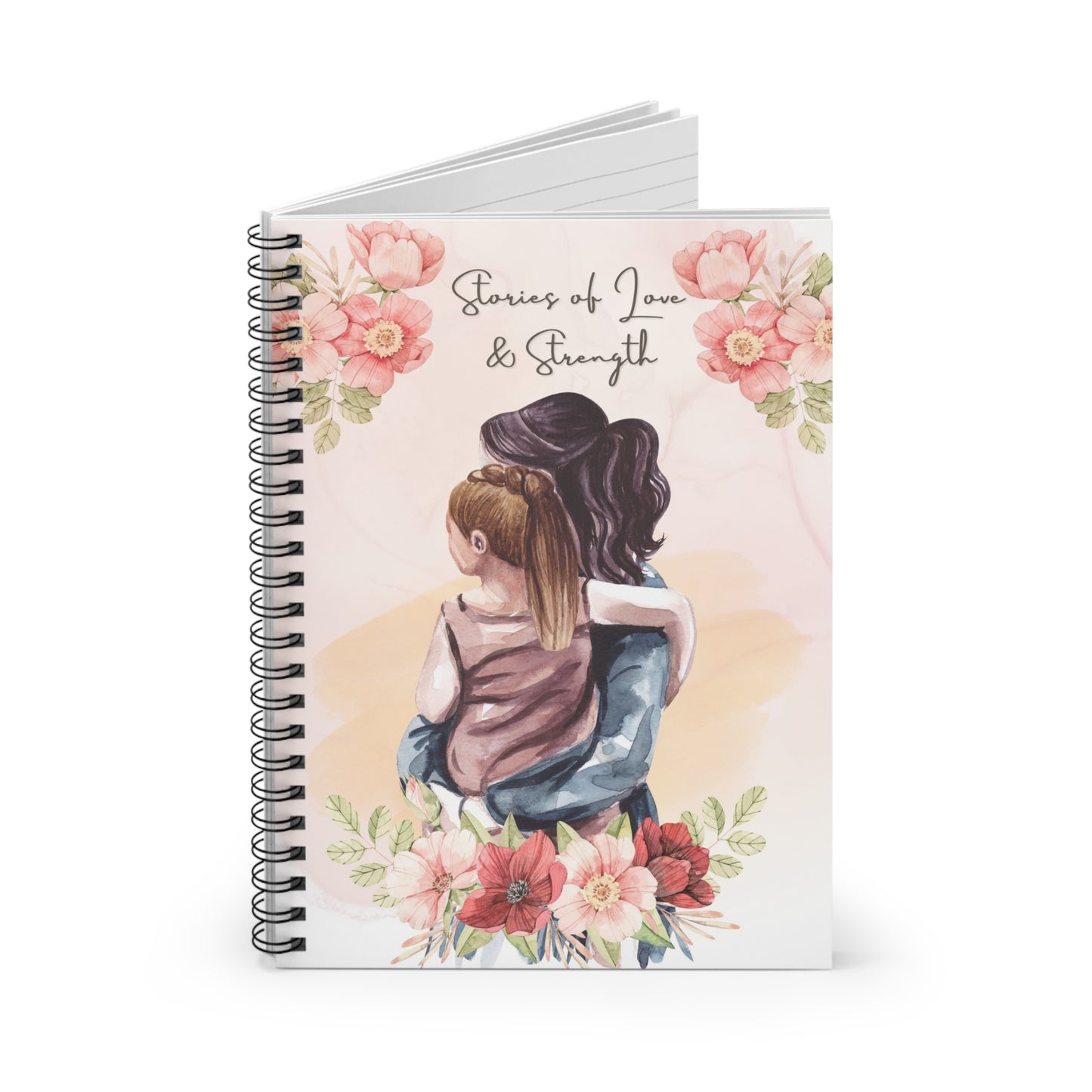 Mother Support Ruled Line Notebook