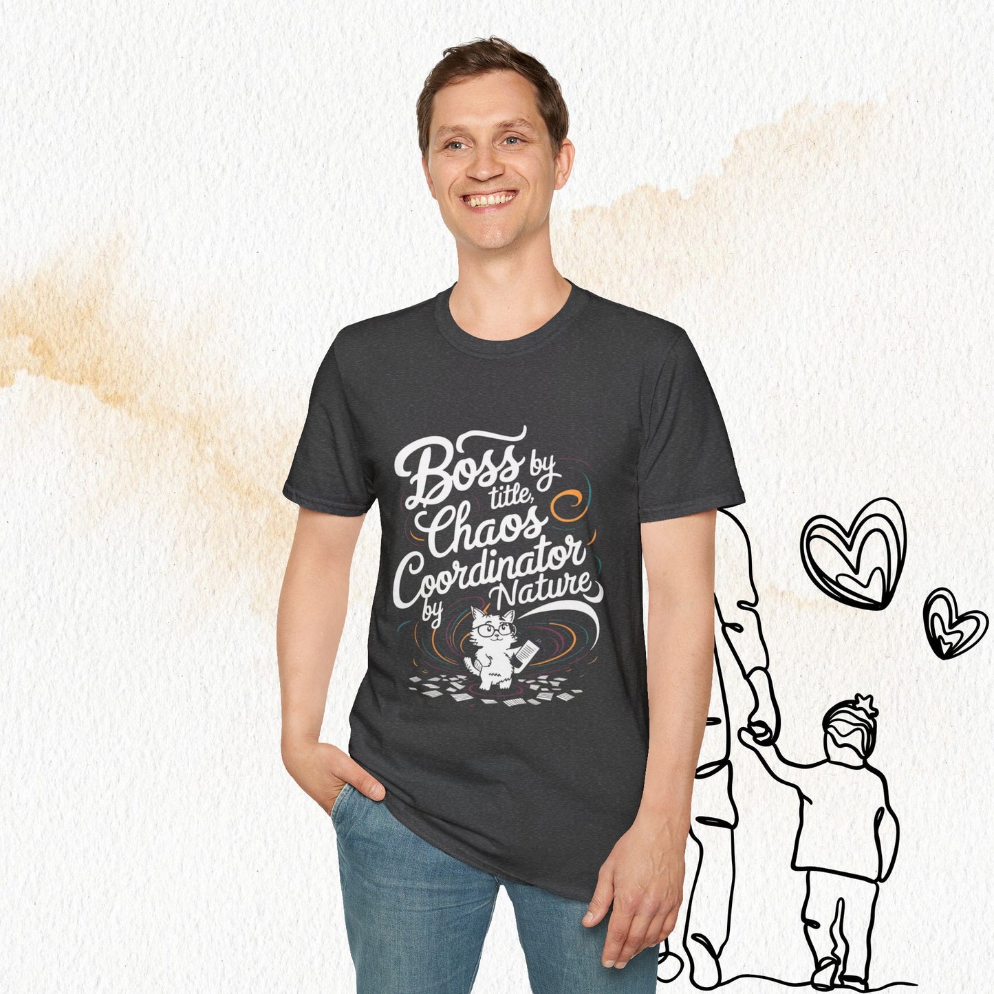 Boss By Title Cotton Tee