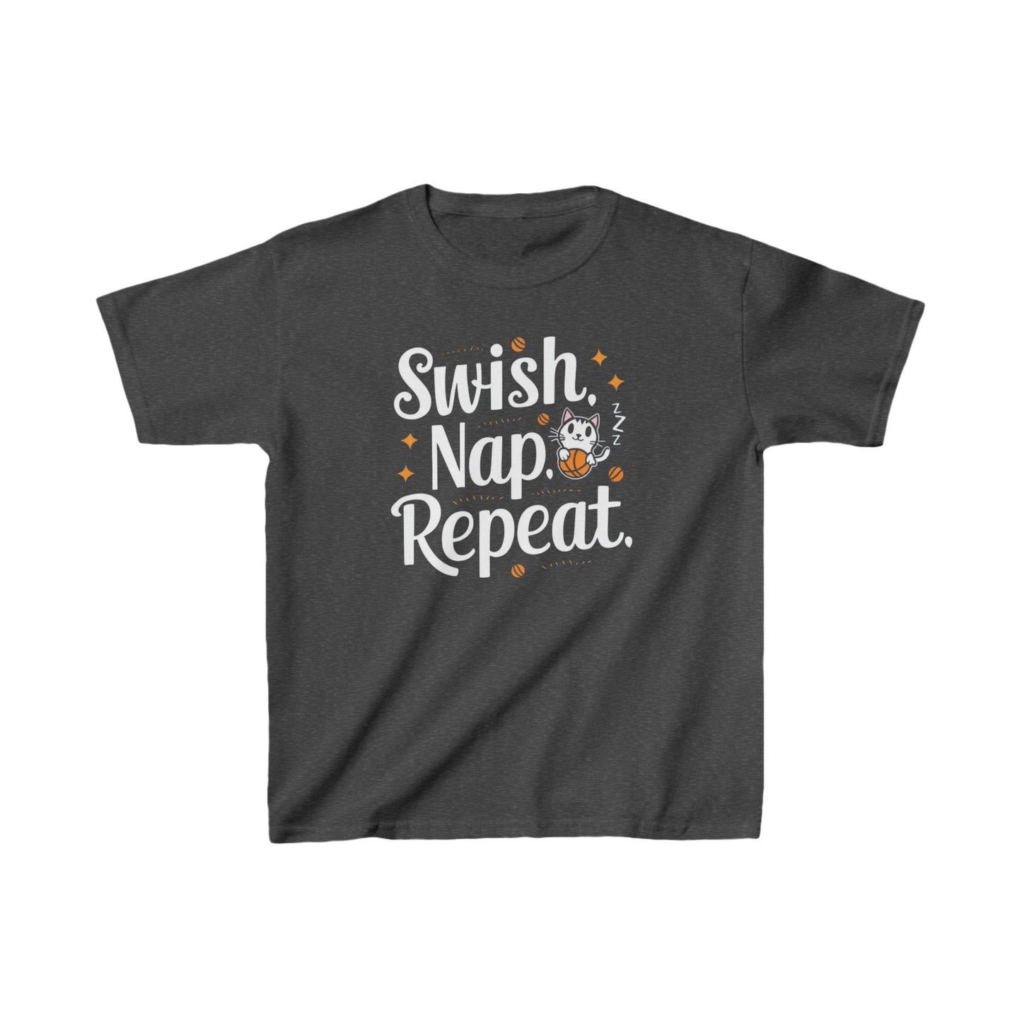 Swish Nap Repeat Kids Cotton T-Shirt