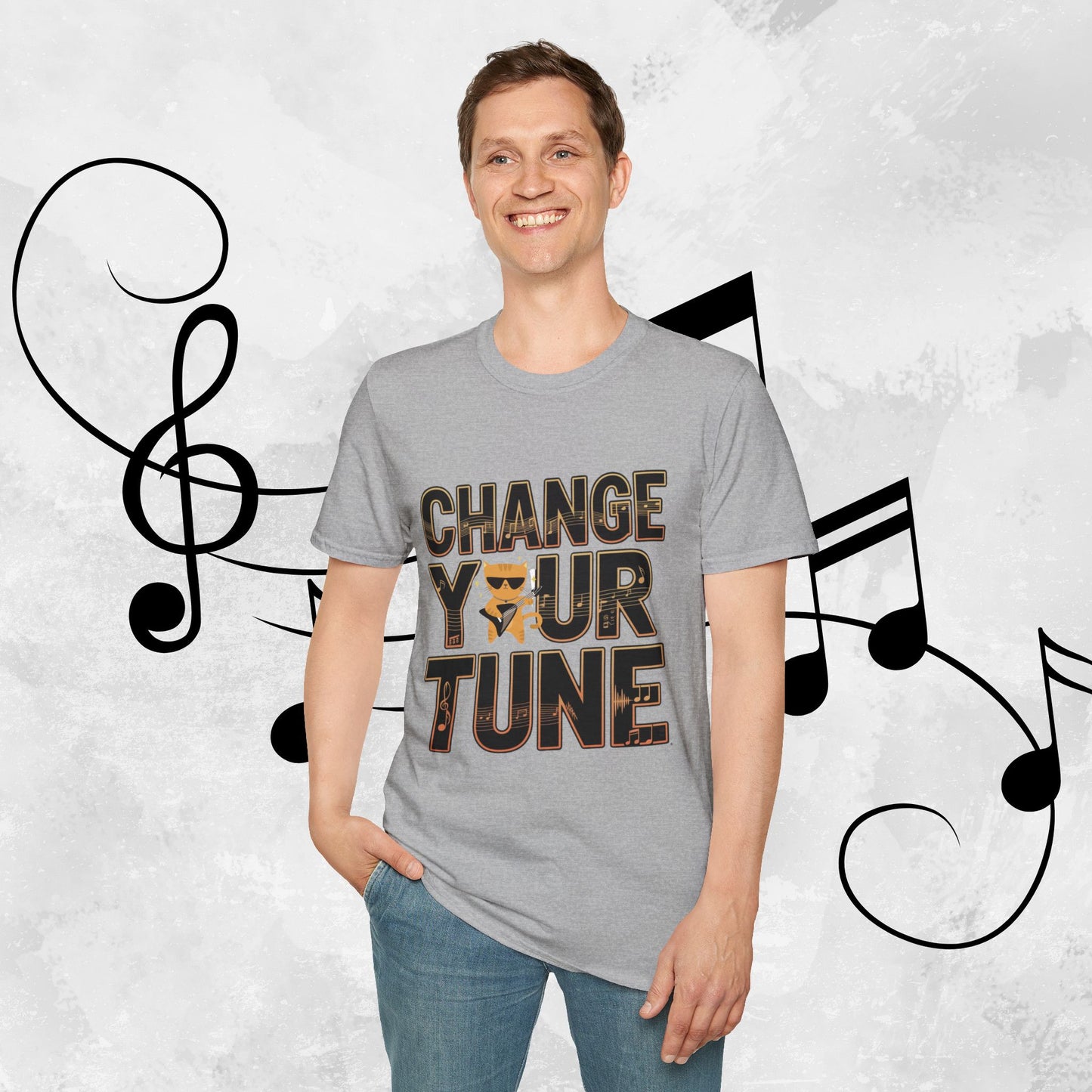 Change Your Tune Cotton T-Shirt