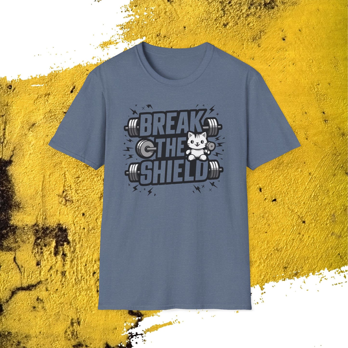 Break The Shield Cotton Men Tee