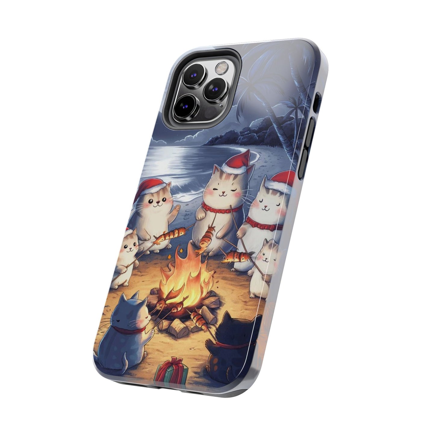 Meowmas Magic Wireless Charging Support Tough Case