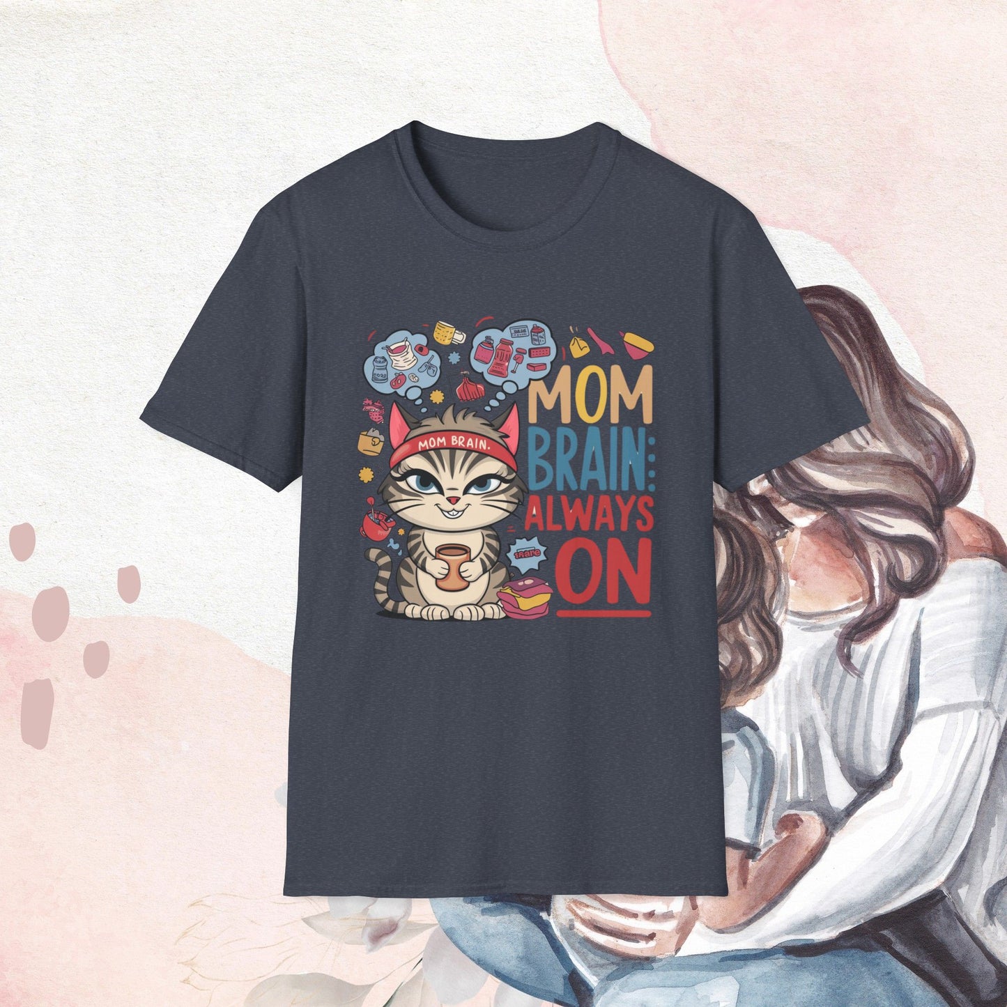 Mom Brain Cotton T-Shirt