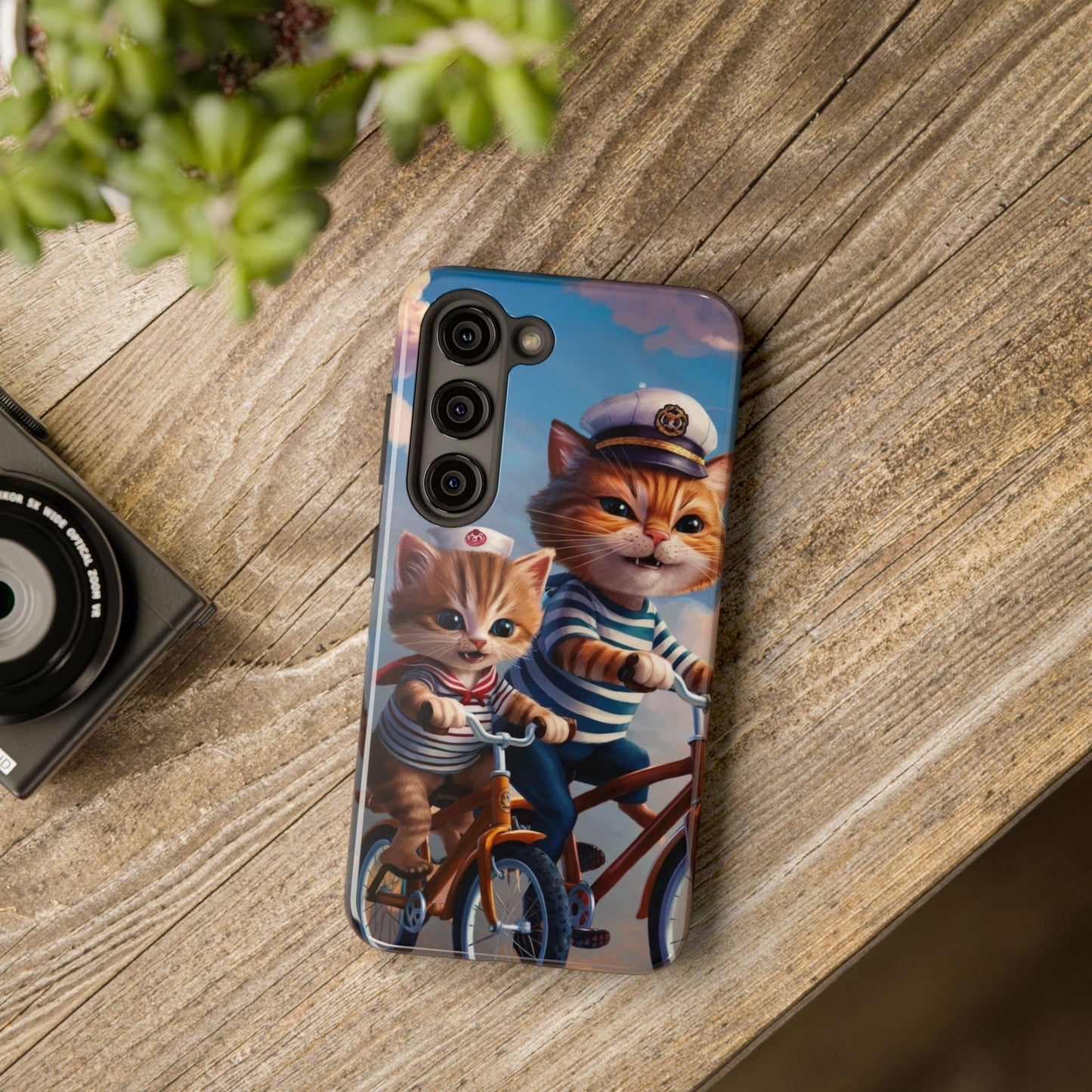 Nine Lives Wireless Charging Support Tough Case