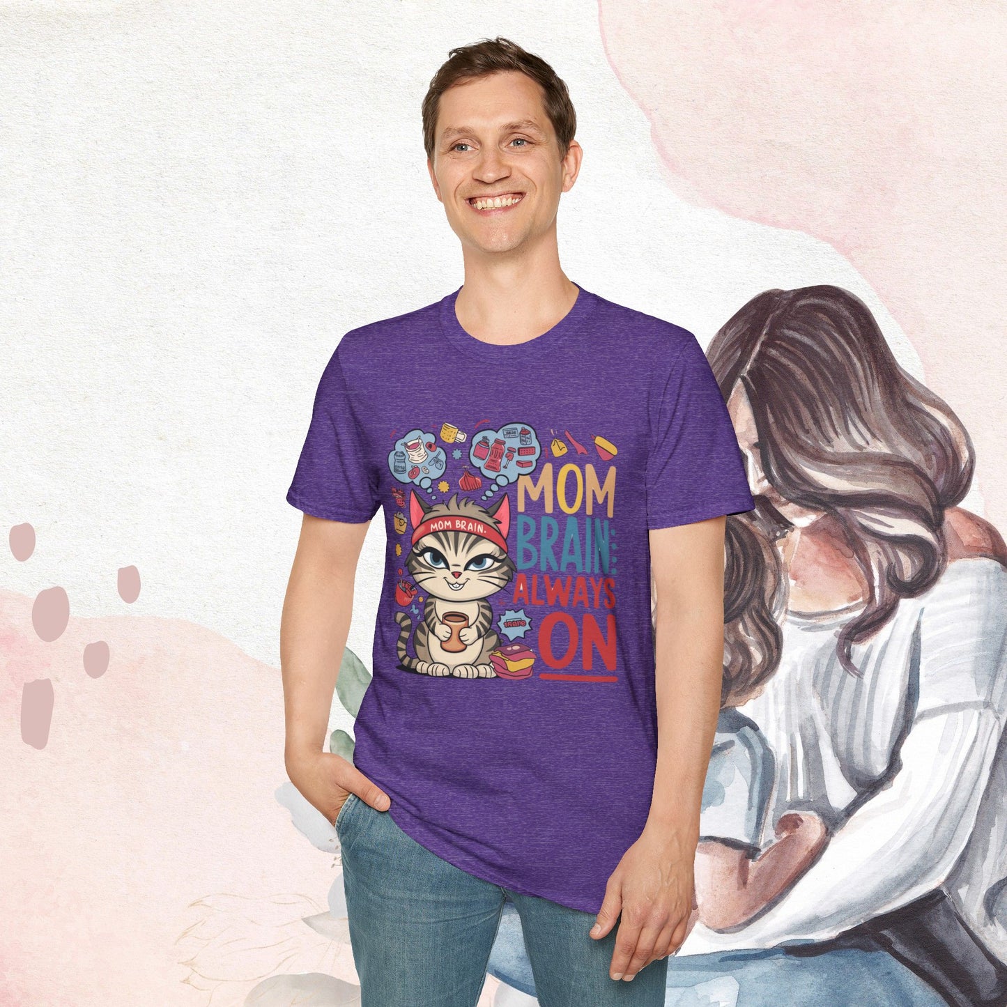Mom Brain Cotton T-Shirt