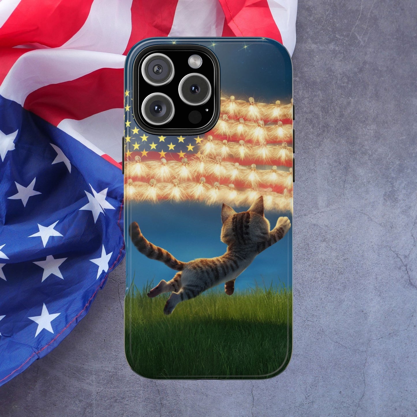 Eagle Eye Wireless Charging Support Tough Case