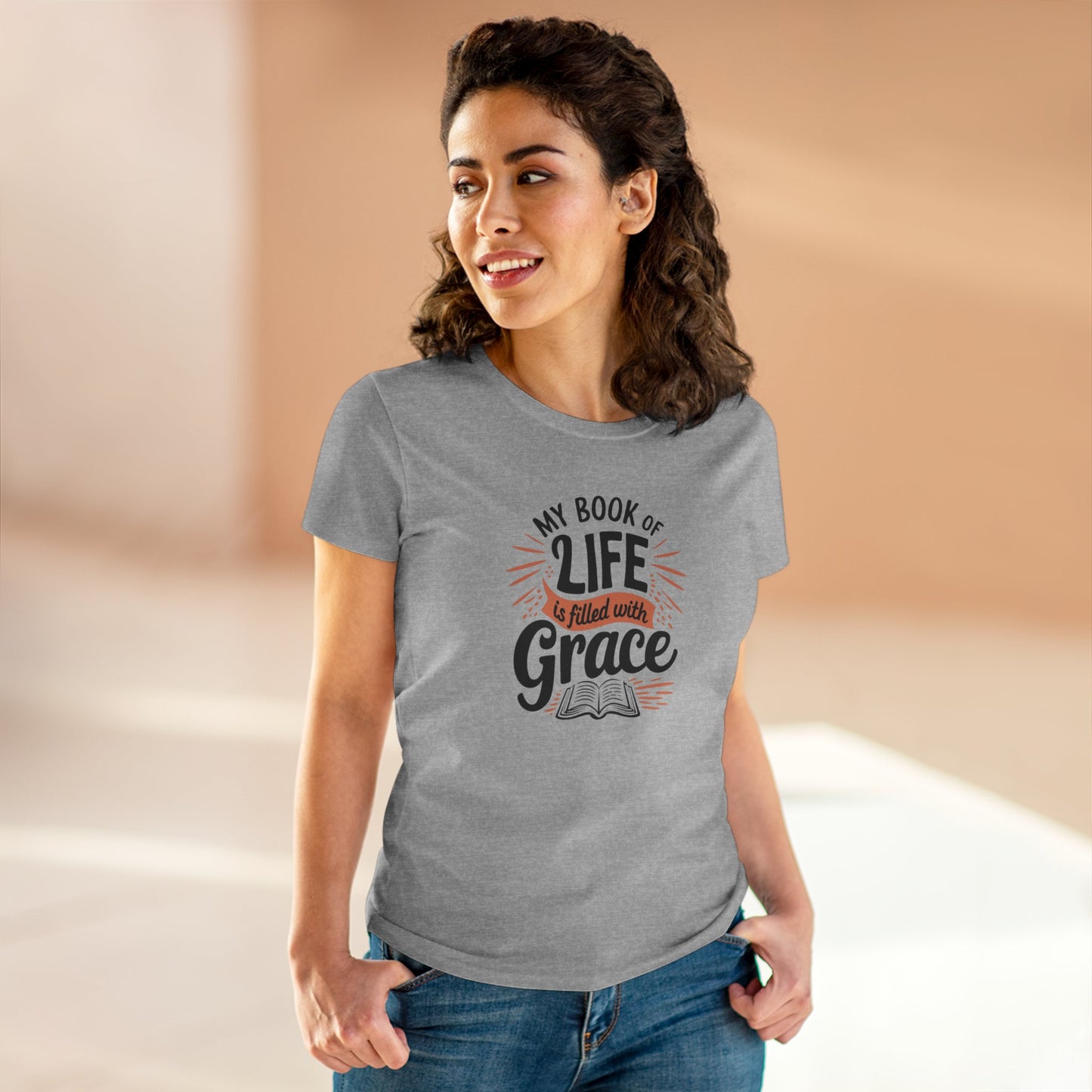 Grace Grit Women Cotton Tshirt