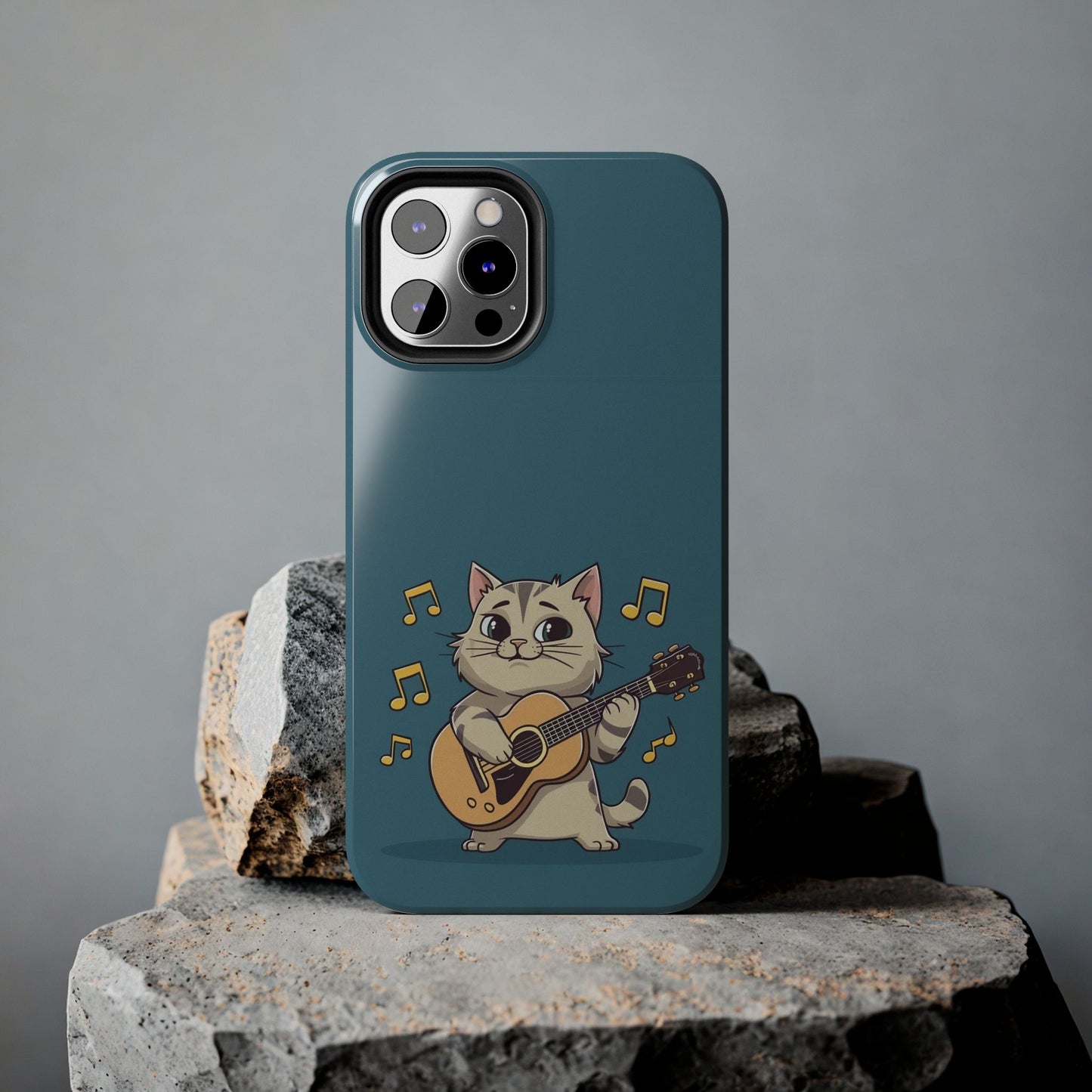 Tuneful Treasures Wireless Charging Support Tough Case.