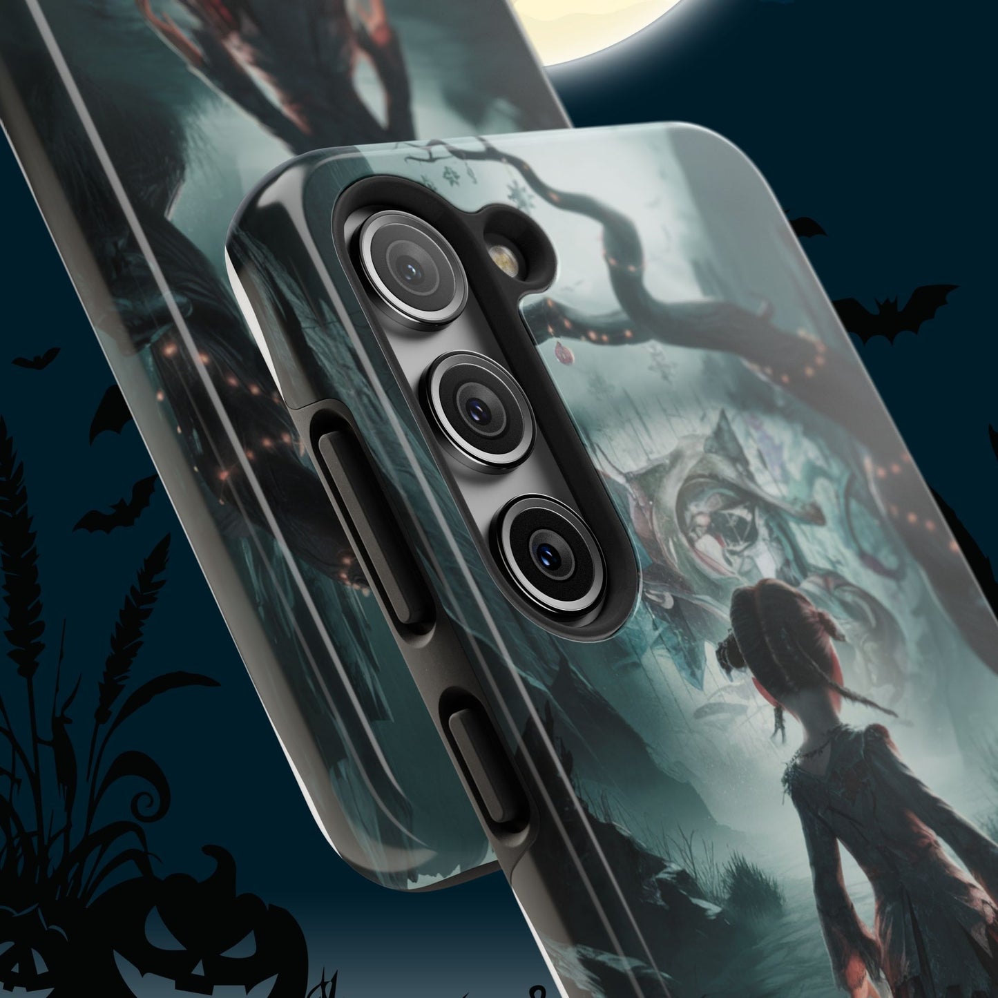 Feline Festivities Wireless Charging Support Tough Case.