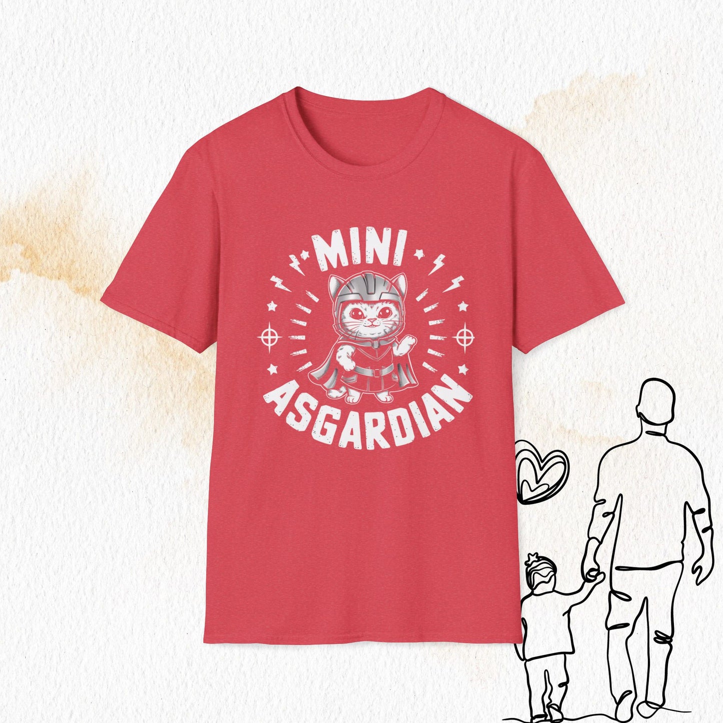 Mini Asgardian Cotton Men Tees