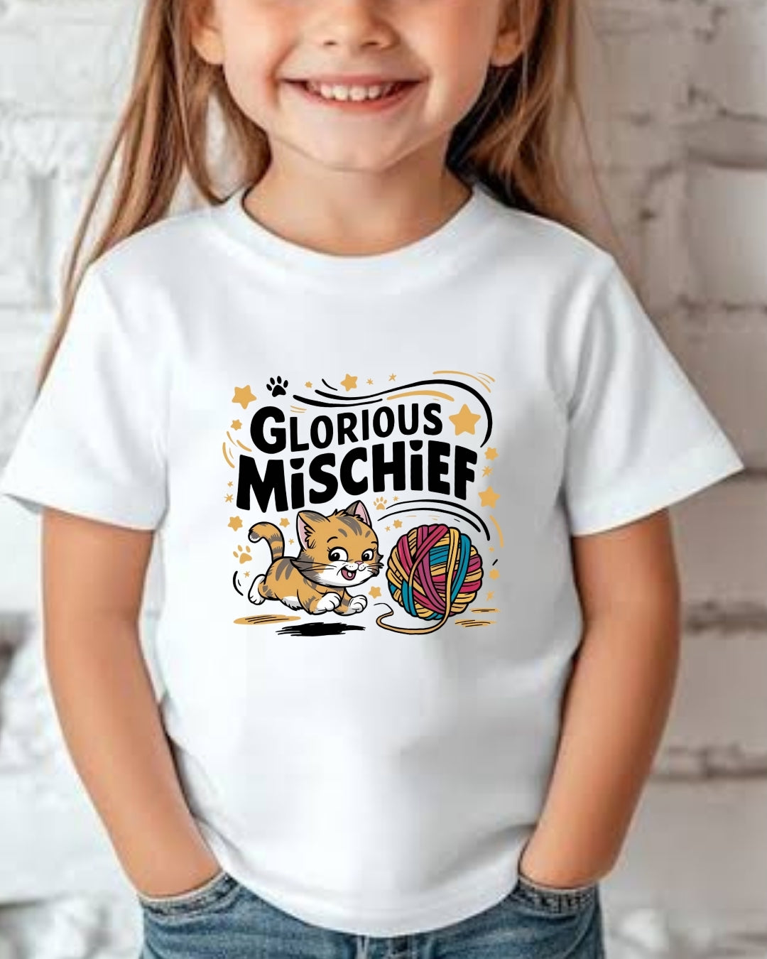 Glorious Mischief Kids Cotton T-Shirt