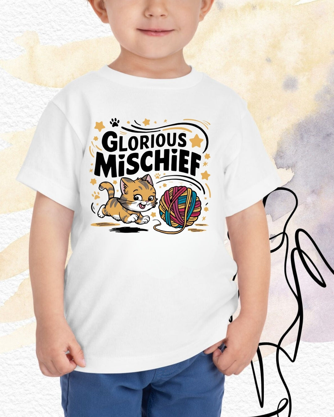 Glorious Mischief Kids Cotton T-Shirt