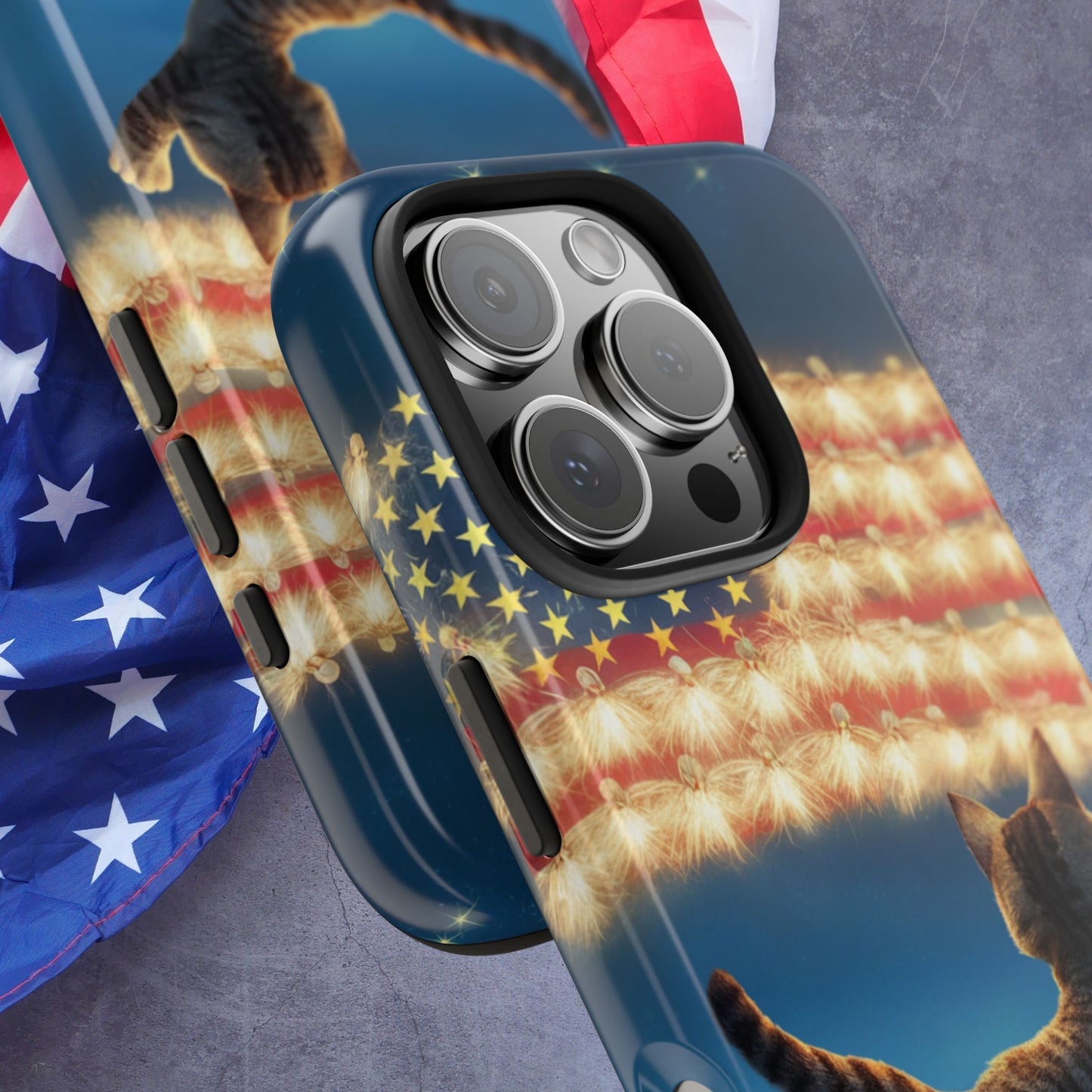Eagle Eye Wireless Charging Support Tough Case