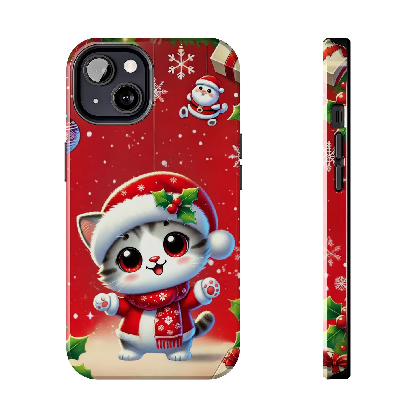 Purrfect Wishes Wireless Charging Support Tough Case