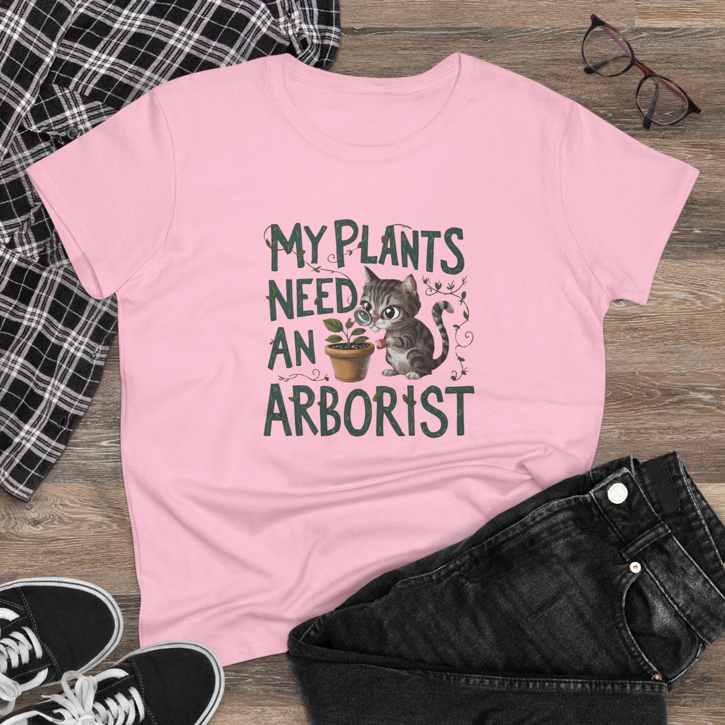 My Plant Need Arborists Women Cotton Tees
