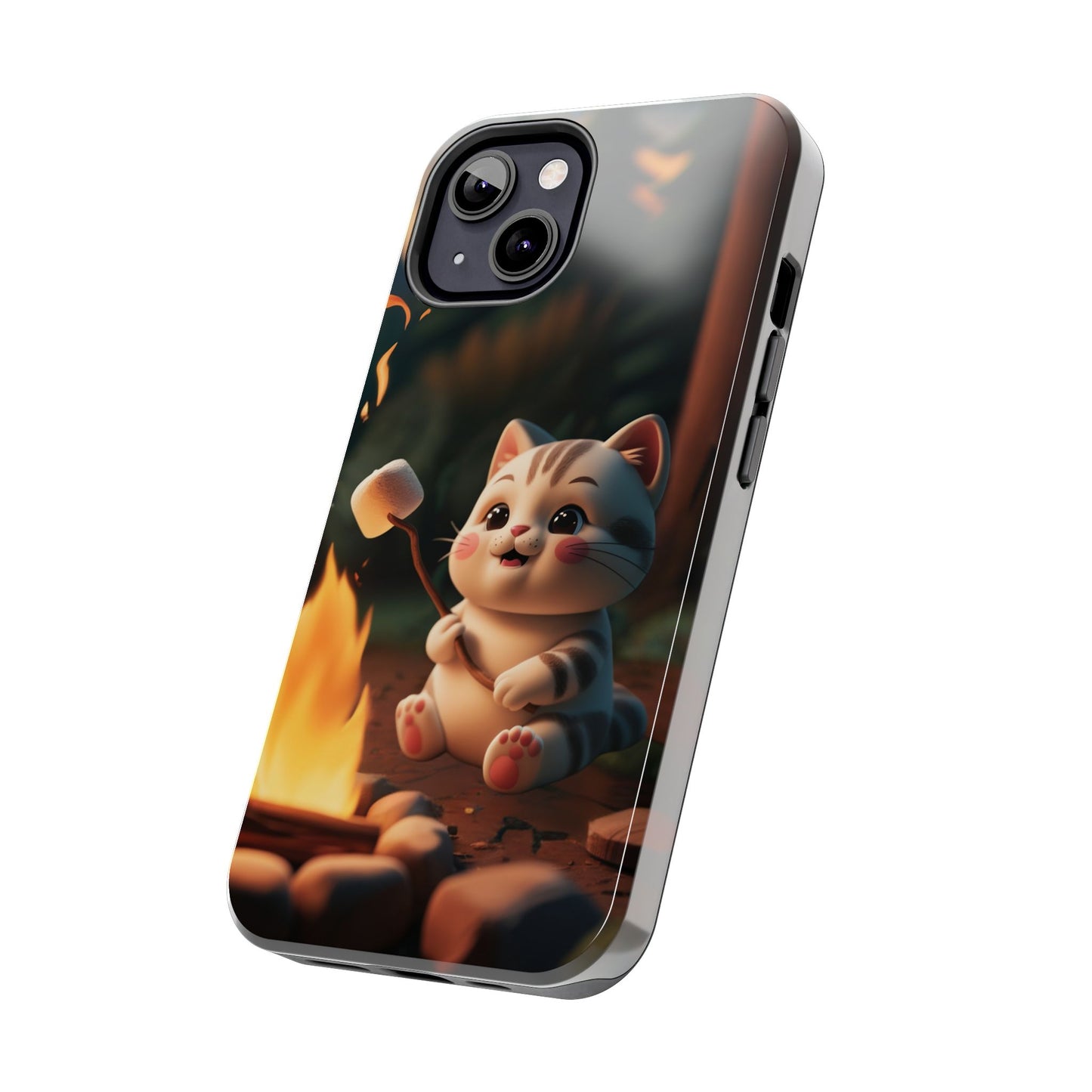 Meowstic Grip Wireless Charging Support Tough Case.