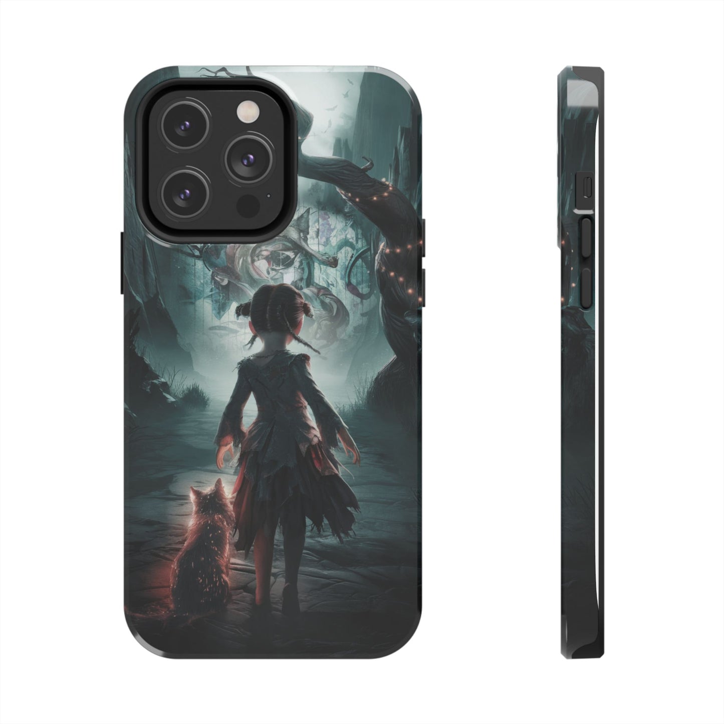 Feline Festivities Wireless Charging Support Tough Case.