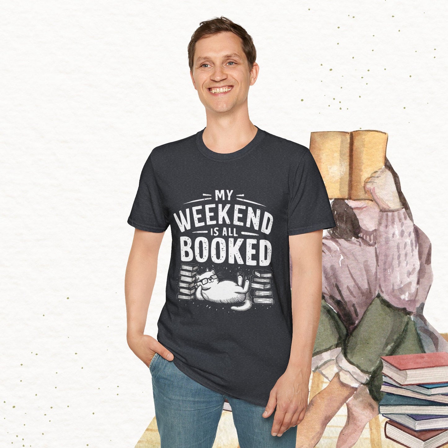 My Weekend Is All Booked Cotton Tee