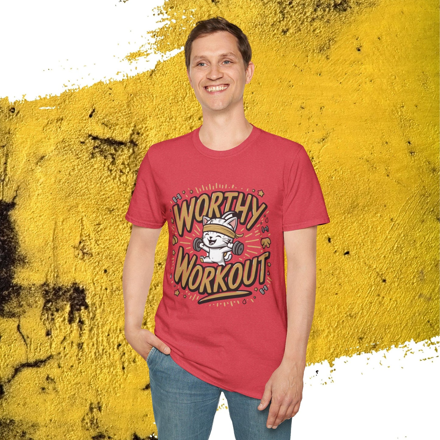Worthy Workout Cotton Men Tee