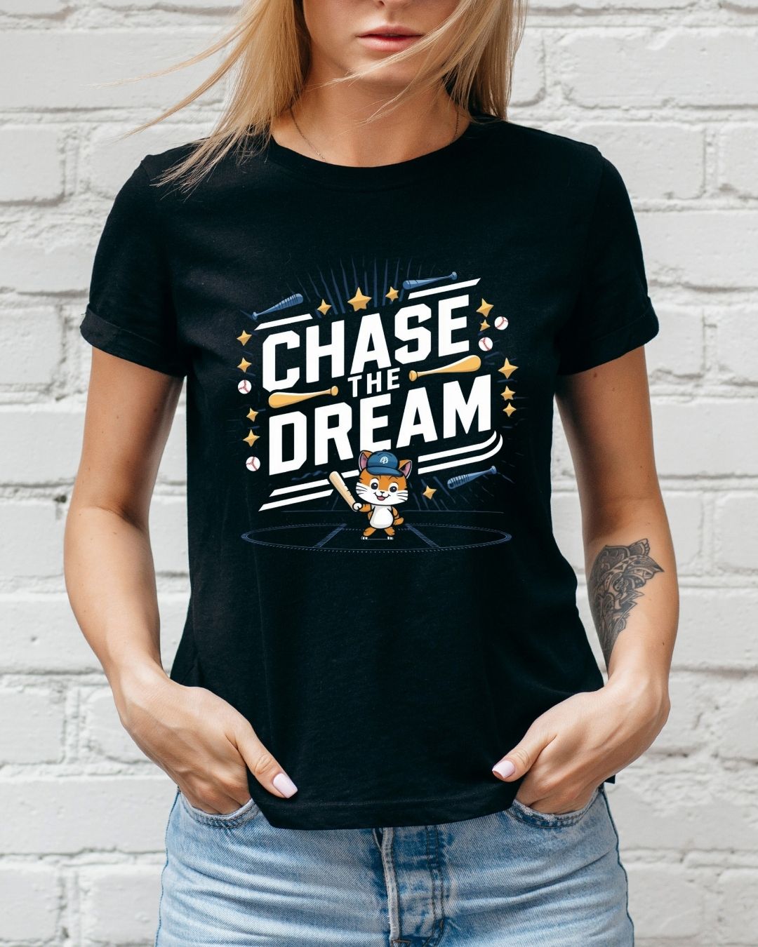 Chase The Dream Cotton Tshirt