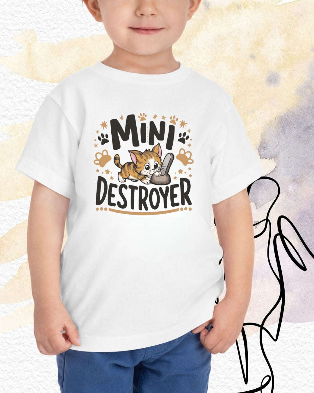 Mini Destroyer Kids Cotton T-Shirt