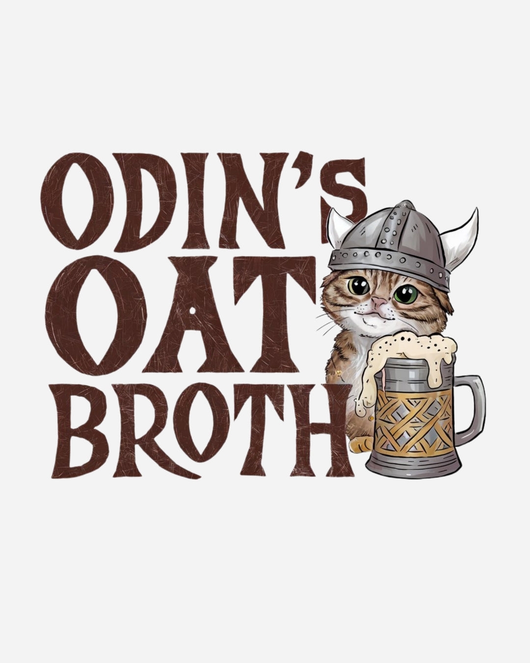 Odin Oat Broth Cotton T-Shirt