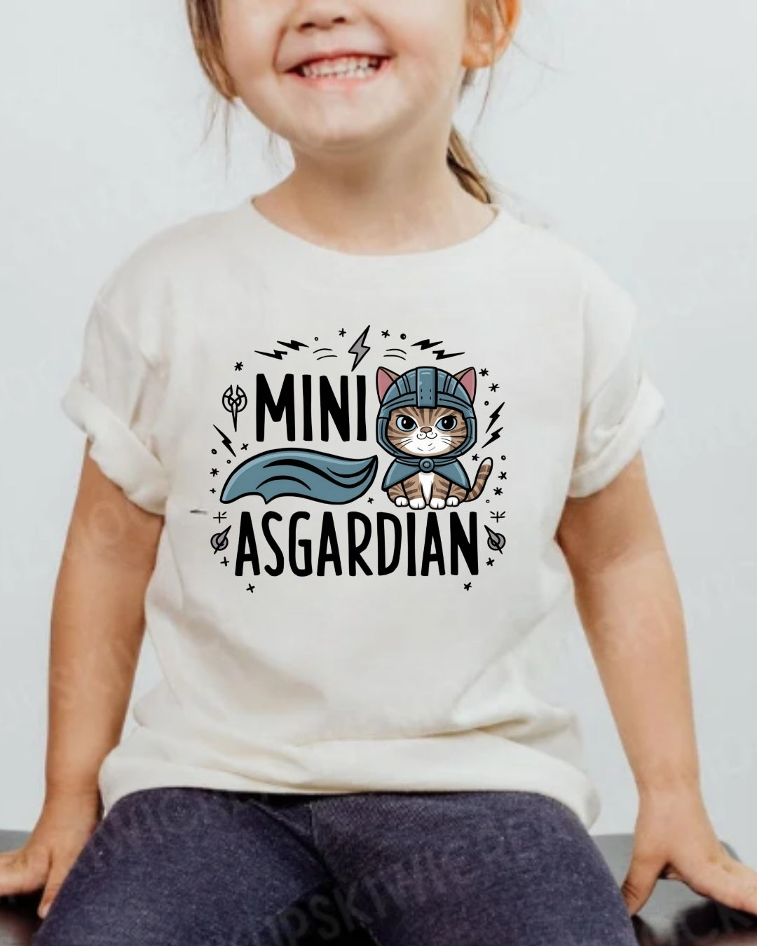 Mini Asgardian Kids Cotton T-Shirt