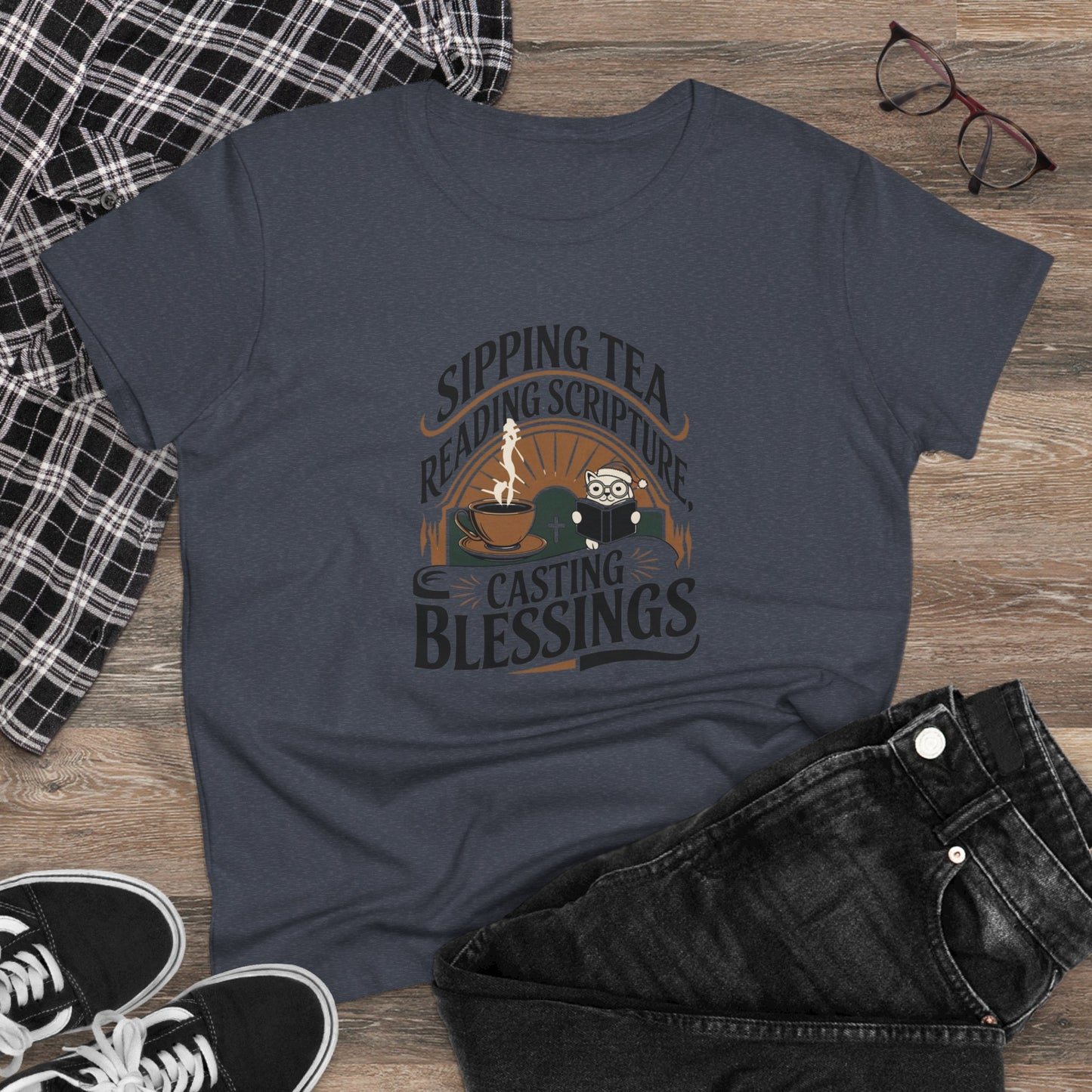 Brewed Brilliance Women Cotton Tshirt