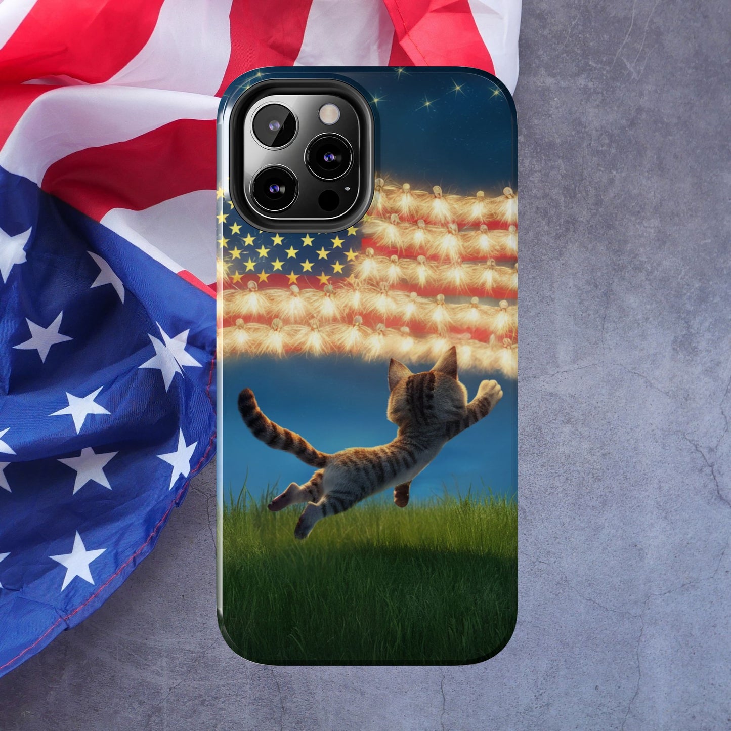 Eagle Eye Wireless Charging Support Tough Case